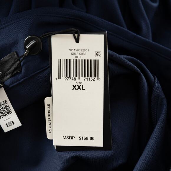 Polo Ralph Lauren Men Stretch Camo Quarter Zip Pullover Navy Size XXL - Picture 7 of 7